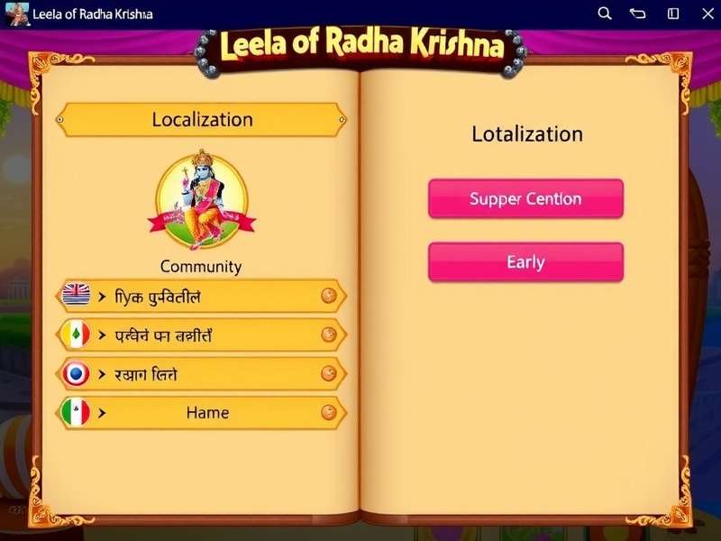 Leela Of Radha Krishna Community Event